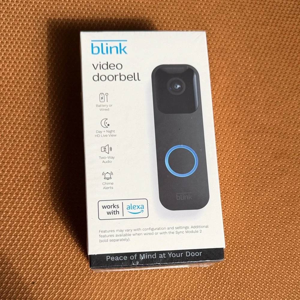 Blink video doorbell